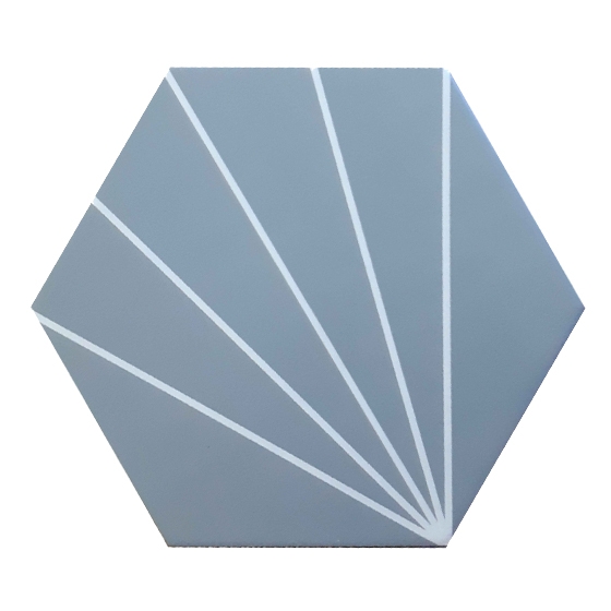 GẠCH BÔNG MEN GỐM LỤC GIÁC GHEXM 26085